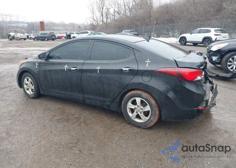 2015 Hyundai Elantra Se from USA, damaged, VIN 5NPDH4AE9FH567525